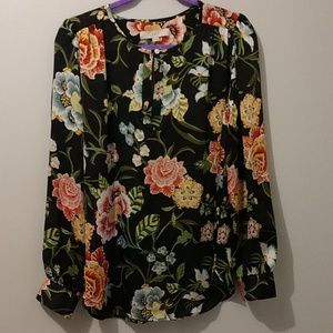 LOFT Long Sleeve Blouse